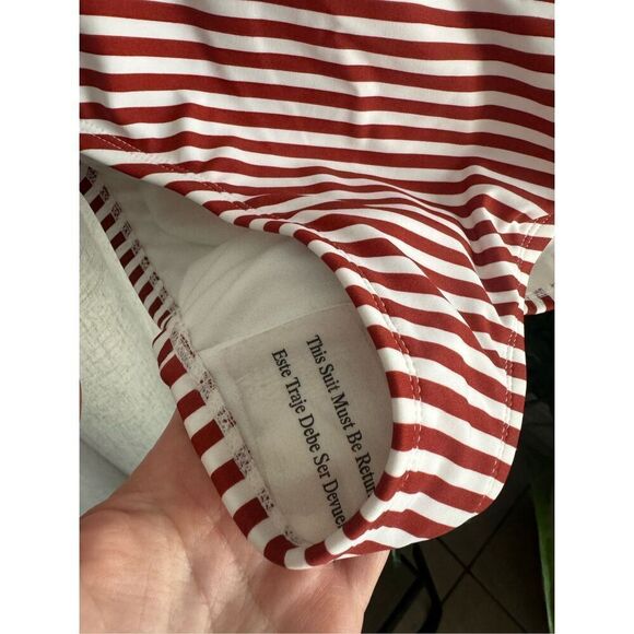 Kona Sol One Piece Striped Swimsuit XS‎ - Picture 3 of 6